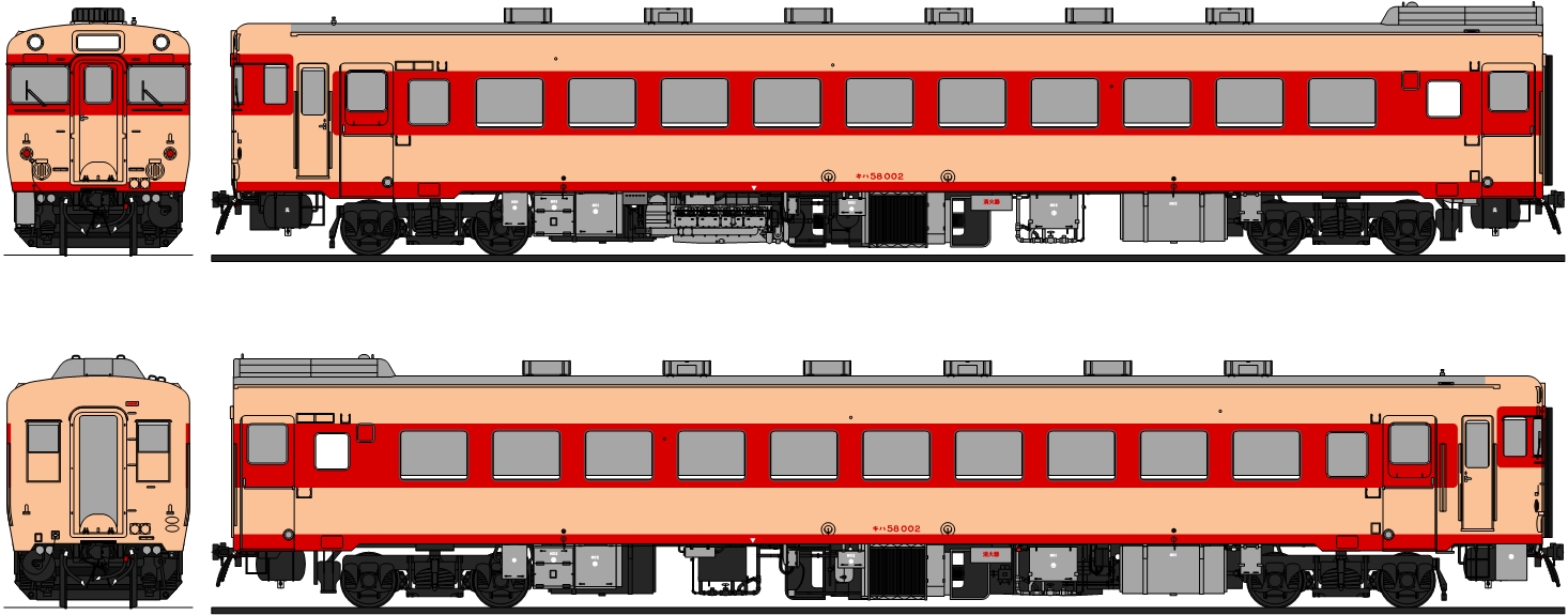 キハ58002